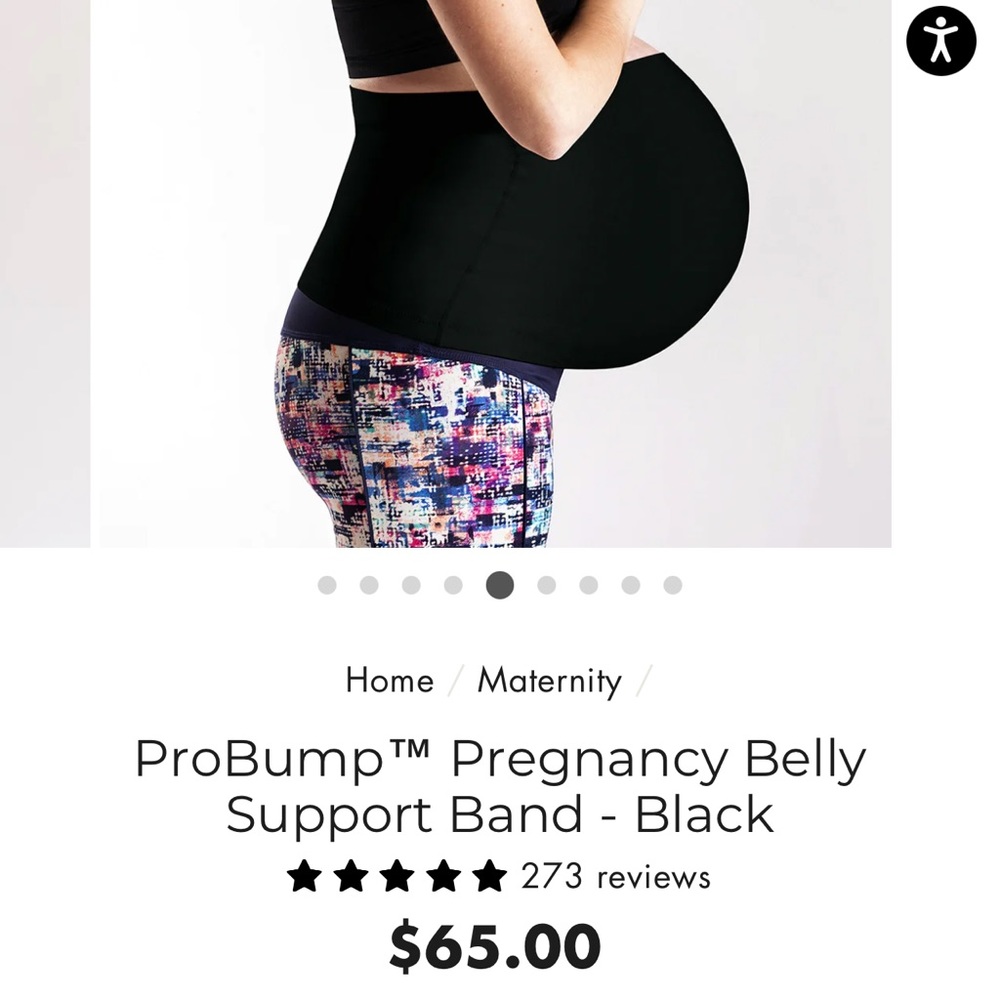 Bao Bei ProBump Pregnancy Support Band- Like new- never worn